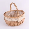 Factory direct sales square succulent flower baskets, home decoration items, willow woven flower baskets, hand-woven flower pot covers, 2 flower baskets Specification image
